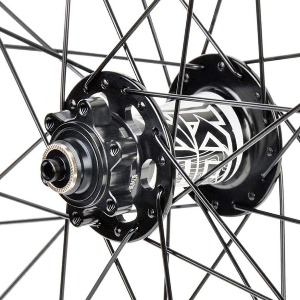 Vorderrad MTB Bike HINTERRAD 29"Räder Bike Alloy Wheel Set Scheibenfelgenbremse 8/9/10/11 Speed ​​Sealed Bearings Nabe Schnellspanner, Grau-27,5 Zoll