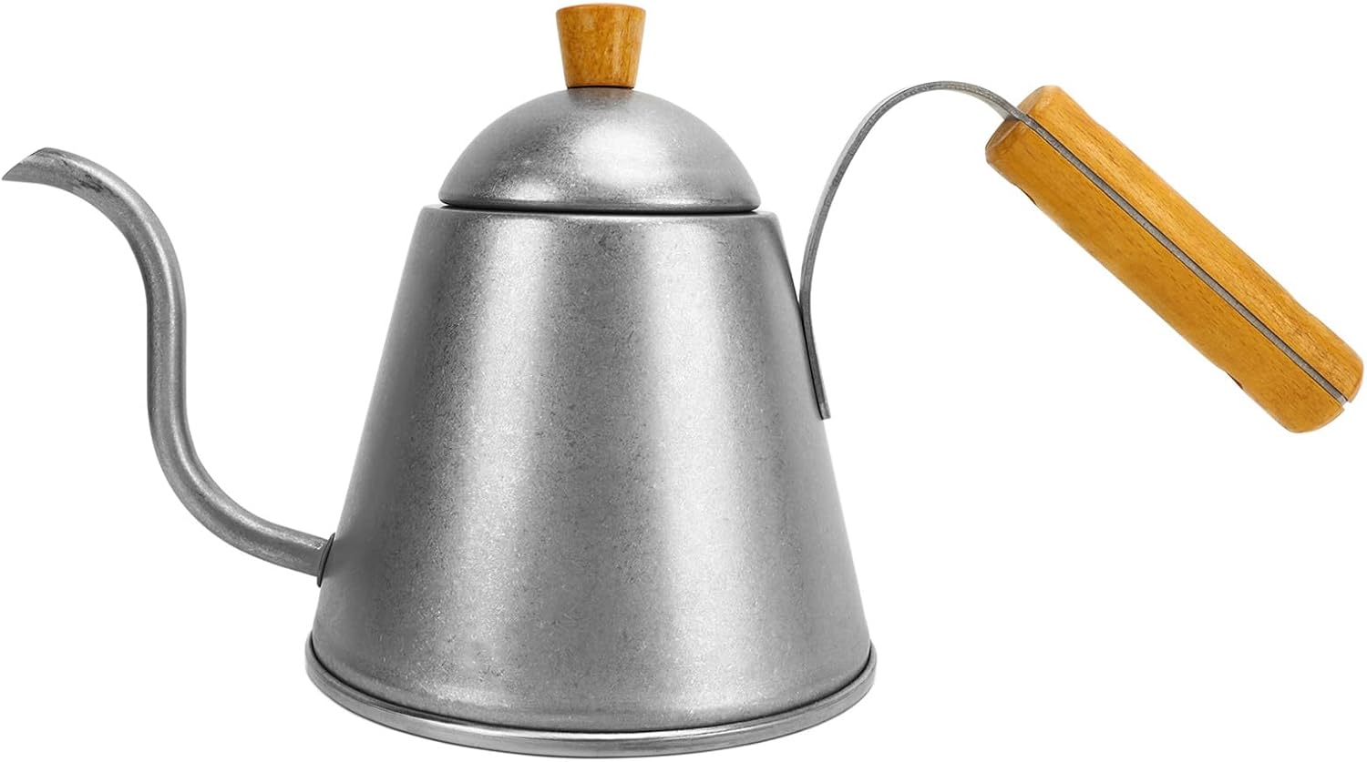 Stainless Steel Pour Over Coffee Kettle, Large Capacity Gooseneck Kettle, 1000ml Water Dripper with Ergonomic Handle & Quick Brew Design, Ideal for Home, Office, Cafe &