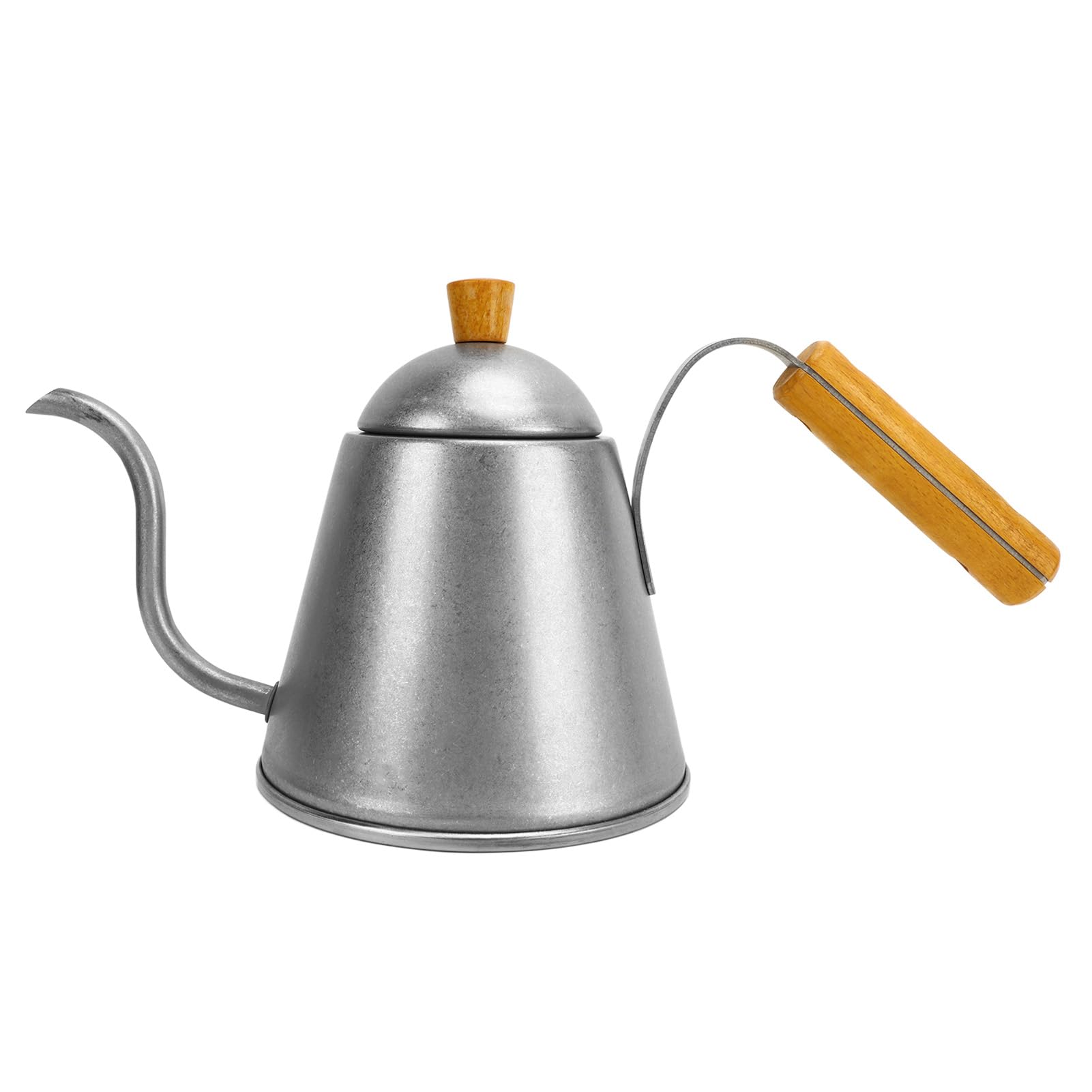 Czajnik do Kawy Nalewany o Pojemności 1000 Ml Czajnik do Kawy z gęsią szyją ze Stali Nierdzewnej i długą wąską wylewką Ergonomiczny Uchwyt Domowego Biura Cafe Camping Parzenie i Herbaty