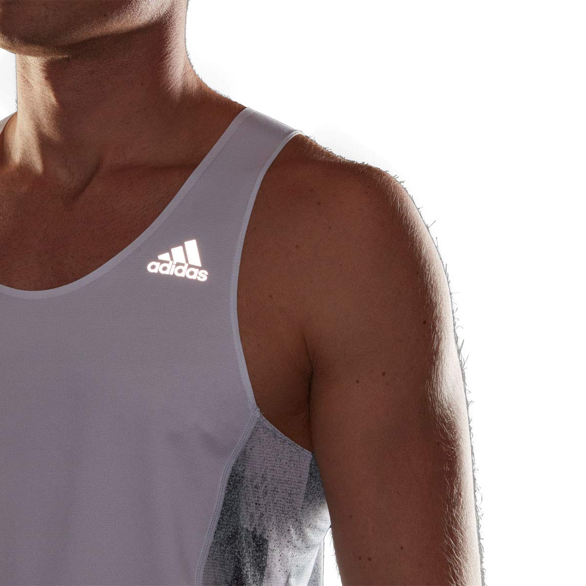 Adidas Sub 2 Singlet M Canotta, Uomo, Bianco, XL