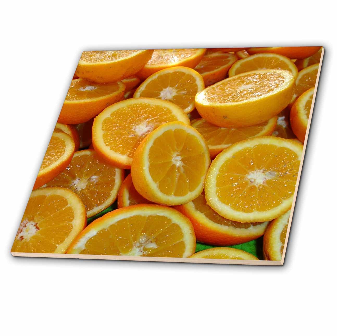 Cuisine et préparation alimentaire décoration fruits orange carrelage