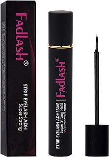 Eyelash Glue for False Lashes Super Strong Hold Eyelash Adhesive Black Lash Glue for False Lashes Waterproof Strip Lash Adhesive Professional