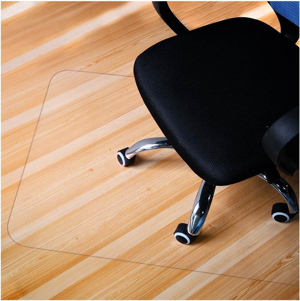 Protector antideslizante de PVC transparente para baldosas de parquet (40 x 40 cm)