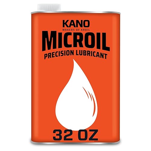 Miniatura 12 de Kroil Microil Lubricante de precisión – Aceite de goteo de baja viscosidad – Lubricante antioxidante para relojes, micrómetros y pequeños mecanismos