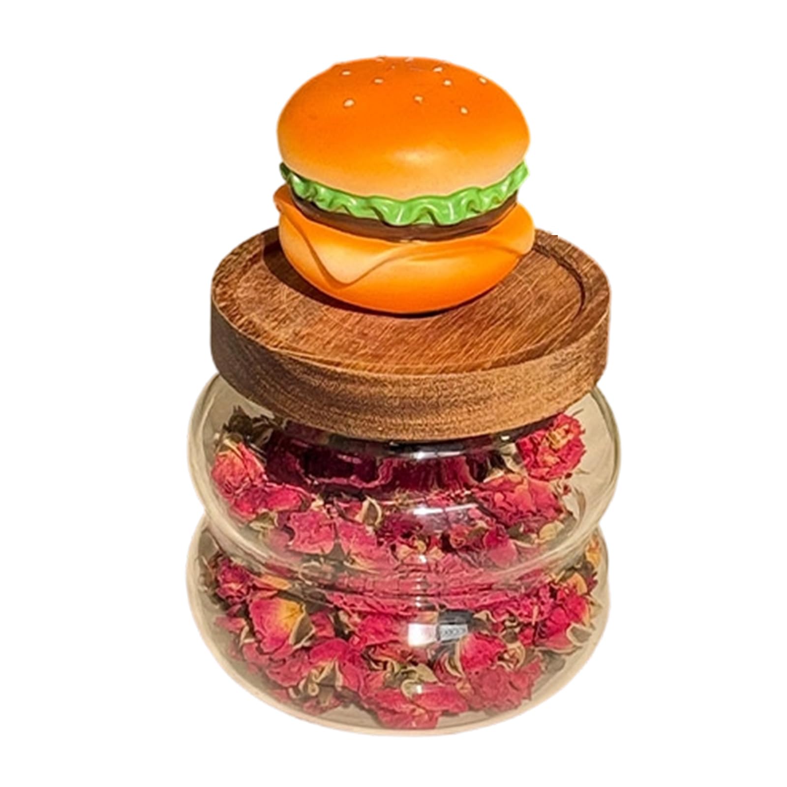 Kaeltsyn Sturdy Airtights Glass Seasoning Jar Perfect for Preserving Coffee Store Organization Containers