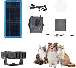 Solar Heater for Chicken Coop, Chicken Coop Heater for Winter, 30W Solar Powered Heaters