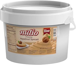 Nutio Creamy Hazelnut Spread, Bueno Taste, More Hazelnut, Less Sugar, Pa...