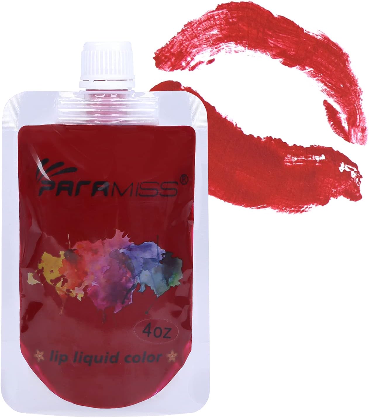4 Ounce Lip Gloss Liquid Pigment Dark Red Cosmetic Grade Lip Pigment for Lip Gloss Liquid DIY Handmade Pigmented Lip Gloss and Lipstick Colorant Pure Plant Liquid Dye for Lip Gloss