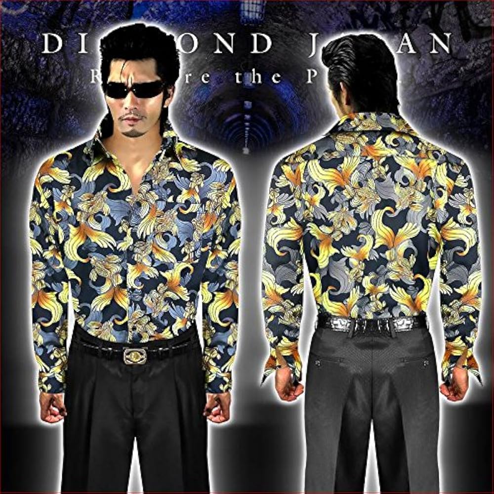 Amazon.co.jp: [ダイヤモンドジャパン] Mサイズ dj-038 長袖 Yシャツ