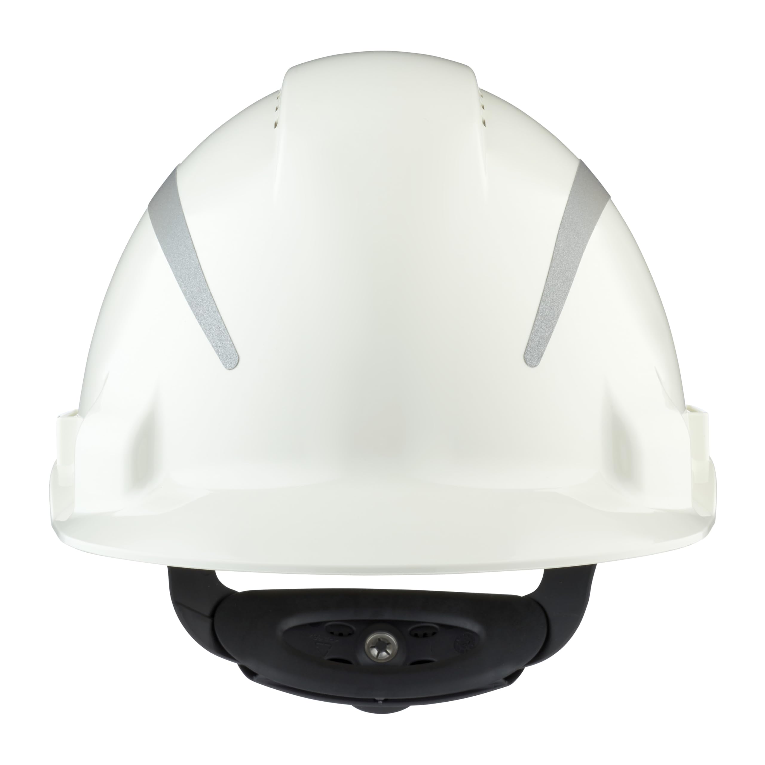 3M Schutzhelm, Uvicator, Ratschenverschluss, belüftet, reflektierend, Weiß | Kunststoffschweißband, G3000NUV-R-VI