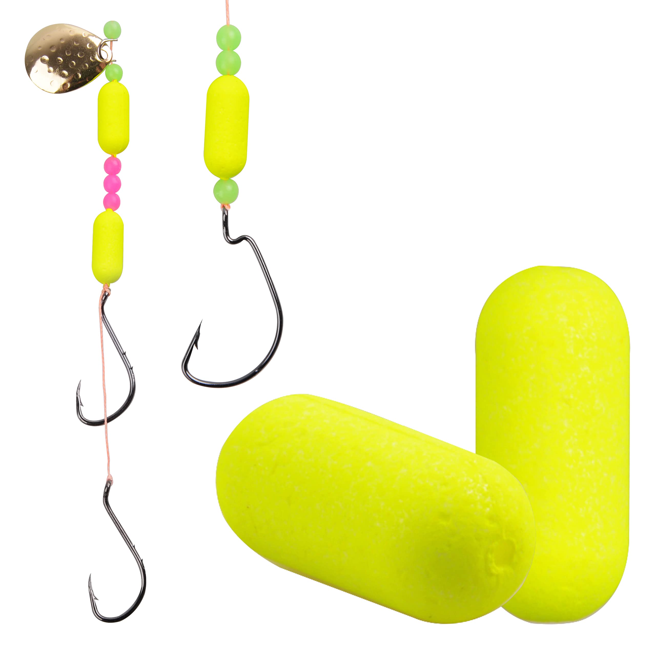 Buy AGOOL Fishing Rig Floats 40pcs Pompano Fishing Float Foam Float