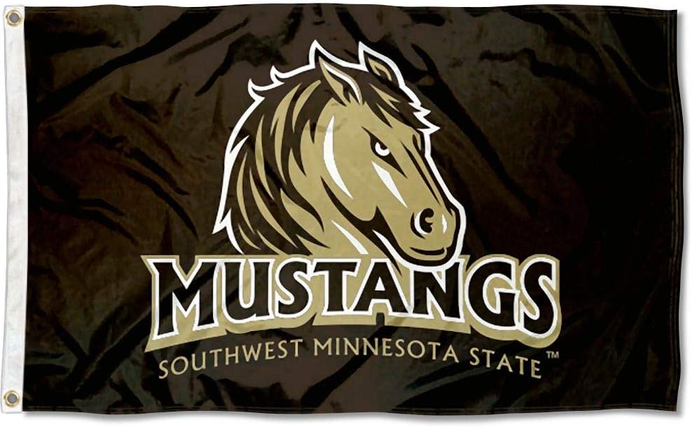 Southwest Minnesota State Mustangs Flag