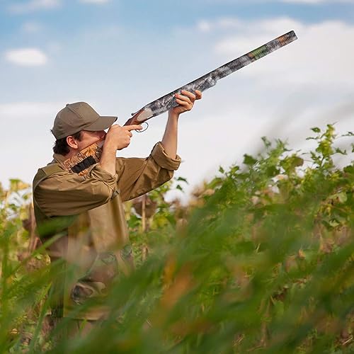 Miniatura 6 de EAmber Cintas de camuflaje de camuflaje de 1.96 x 177 pulgadas, vendaje protector autoadhesivo para linternas, bicicletas, ejército militar