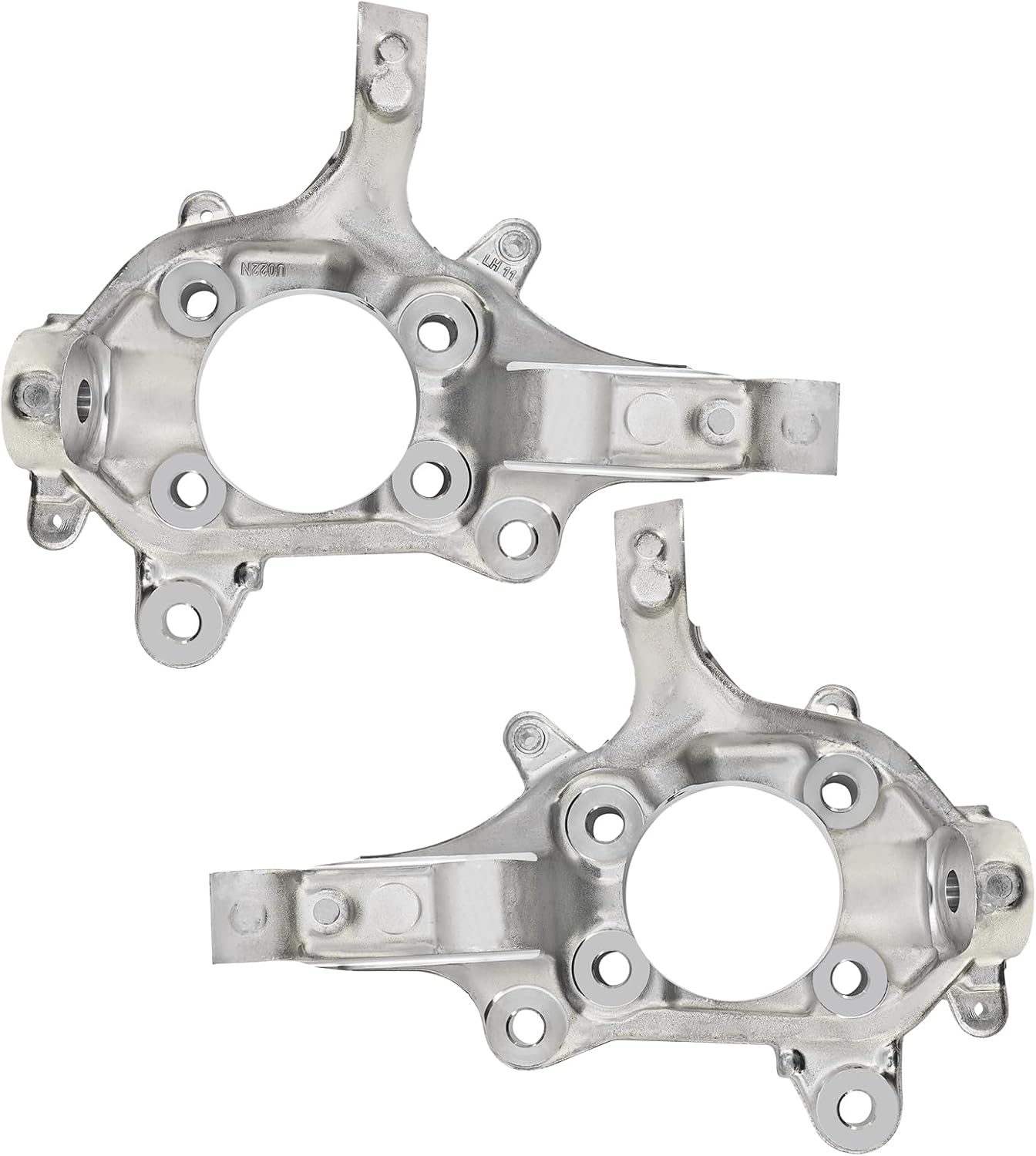 Front Left Right Steering Knuckle Compatible with Ford Explorer 2011-2019, Police Interceptor Utility 2013-2019, Driver Passenger Side Repacement for MEF-23 MEF-22 BB5Z3K186A BB5Z3K185A