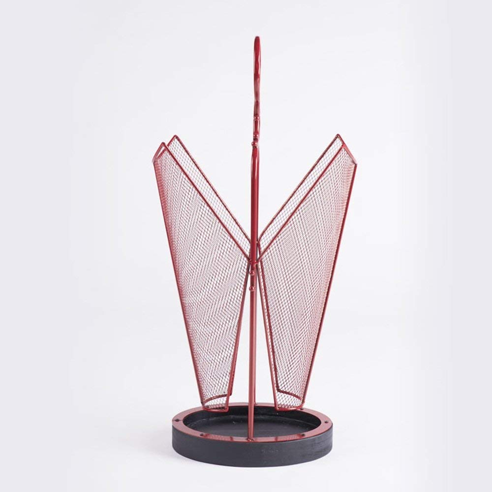 WYZXR Folding Table Adjustable Umbrella Stand/Iron/Umbrella Storage Rack/Creative Umbrella Holder(3870cm) Can be rotated (Color : A)