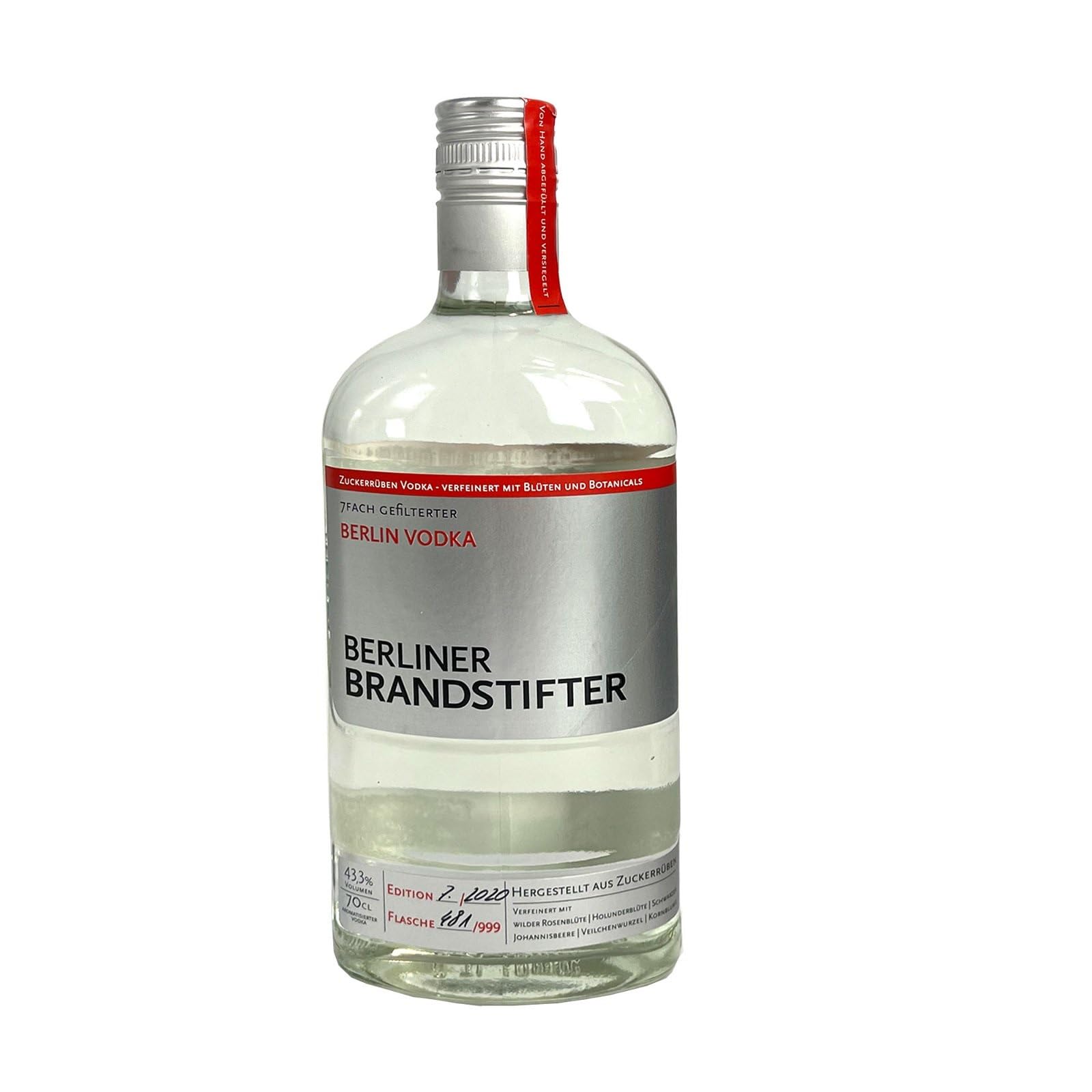 Berliner Brandstifter Vodka Vodka aus Deutschland