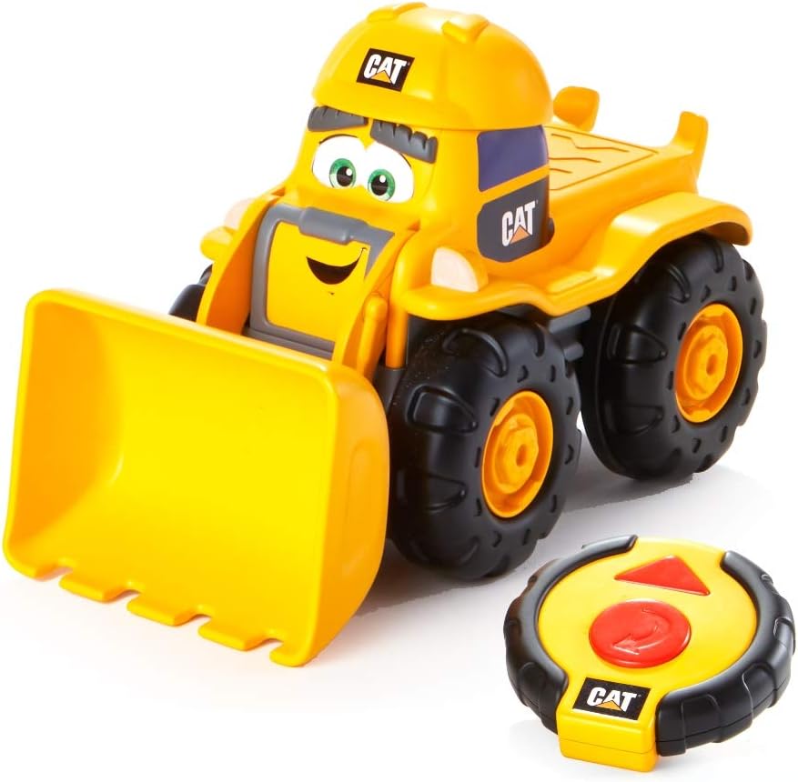 Caterpillar CAT Junior Crew Lil Mighty Remote Control, Battery Operated - Wheel Loader