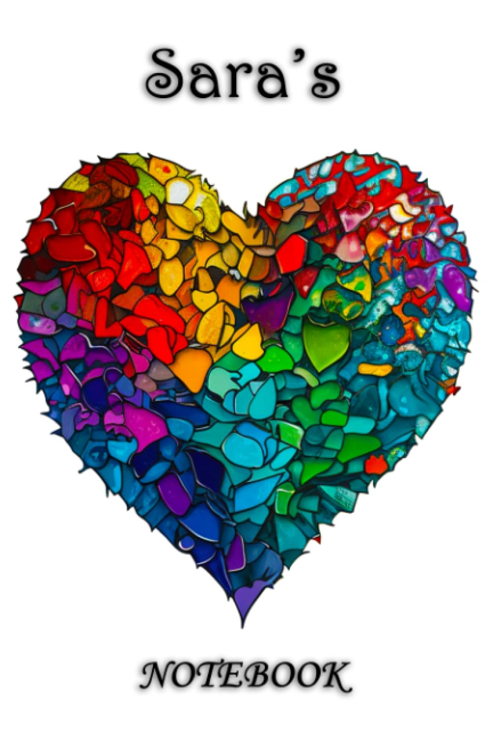 Sara's Notebook: Mosaic Heart Theme