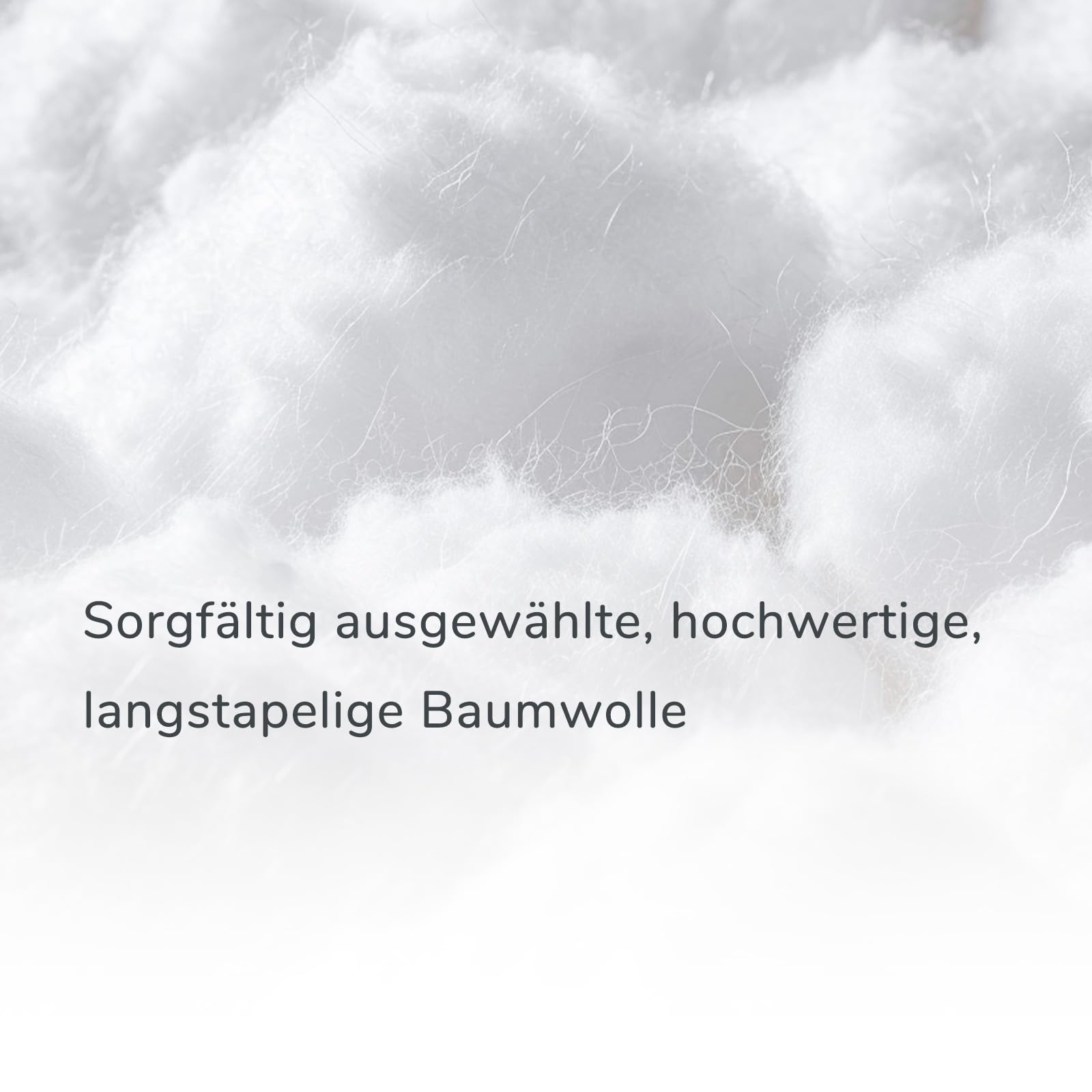 DerF HOME Musselin Bettwäsche 155x200 cm mit Kissenbezug 80x80 Rauchgrau | 100% Baumwolle, doppellagige Musselin Qualität, weich, atmungsaktiv, hautfreundlich, pflegeleicht, OEKO-TEX Standard 100