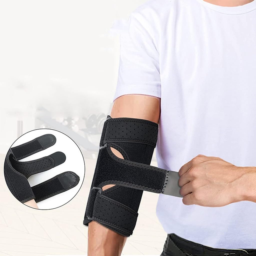 HBJWOV Hand Elbow Fitness Protective Gear With Pressure Fixation And Adjustable Arm Elbow Protection