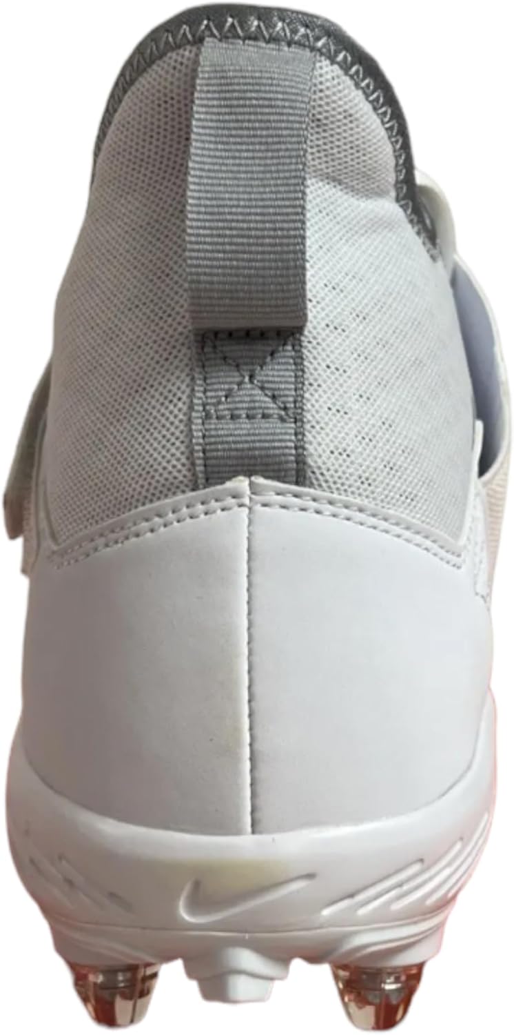 Nike Men's Alpha Menace Pro 2 D Football Cleats - Black/White,7M US