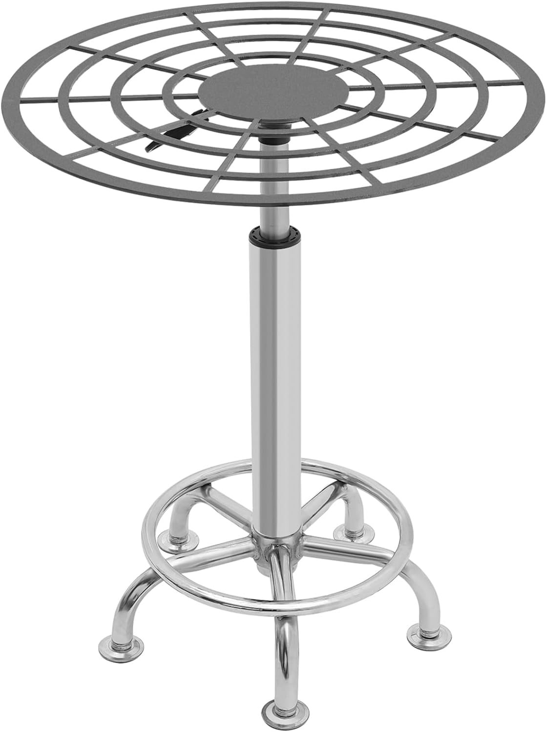 Rotating Paint Rack with Wheels Portable Door Painting Stand Height Adjustable Spray Table and Turntable for Cabinet Doors and Car Body