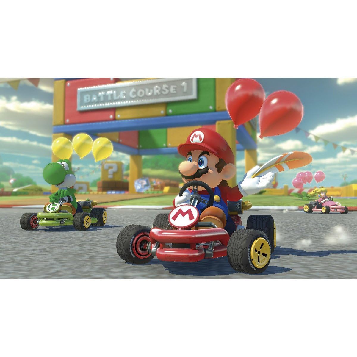 Consola Nintendo Switch - Color Azul Neón/Rojo Neón + Super Mario Bros. Wonder + Mario Kart 8 Deluxe
