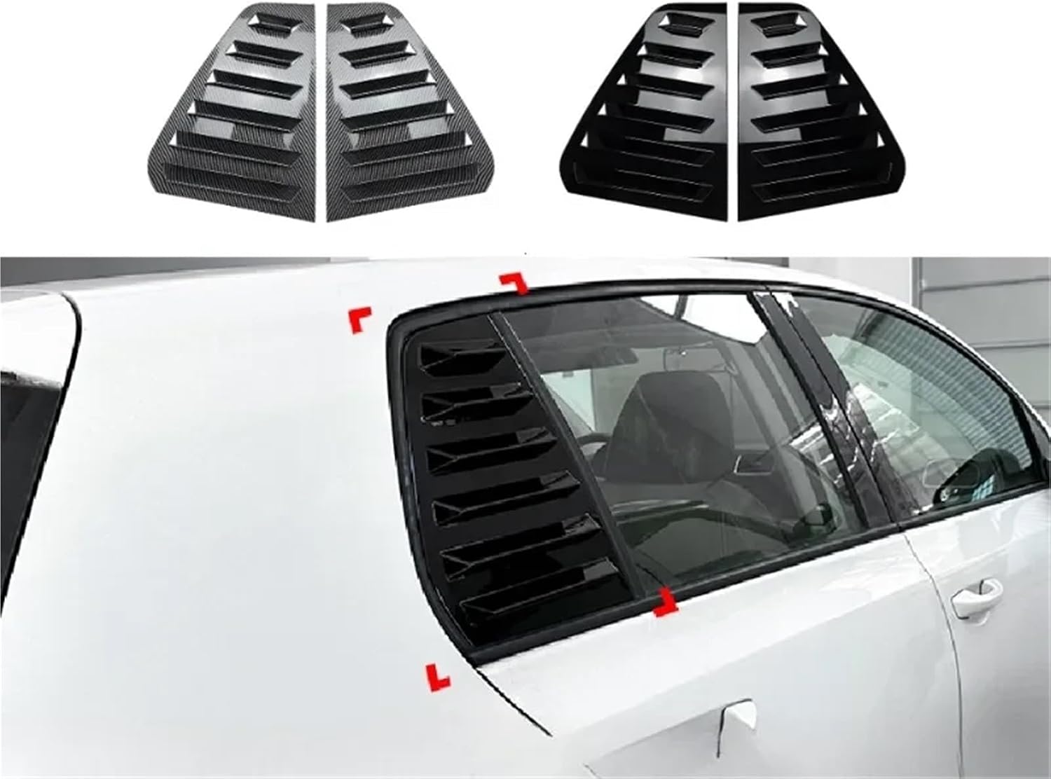 for Accessories 6 MK6 GTI R GTD 2008-2012 Rear Side Window