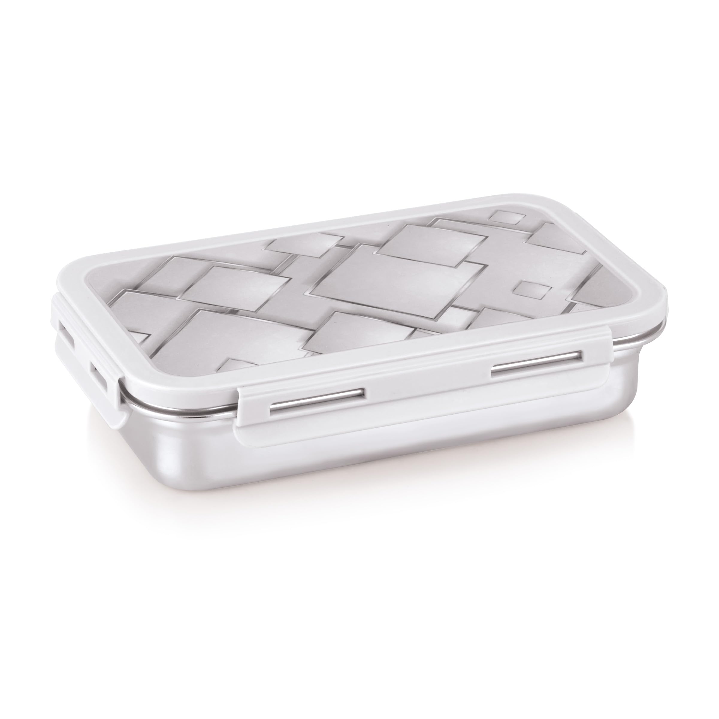 Attro Brunch Stainless Steel Lunch Box - Pink -9
