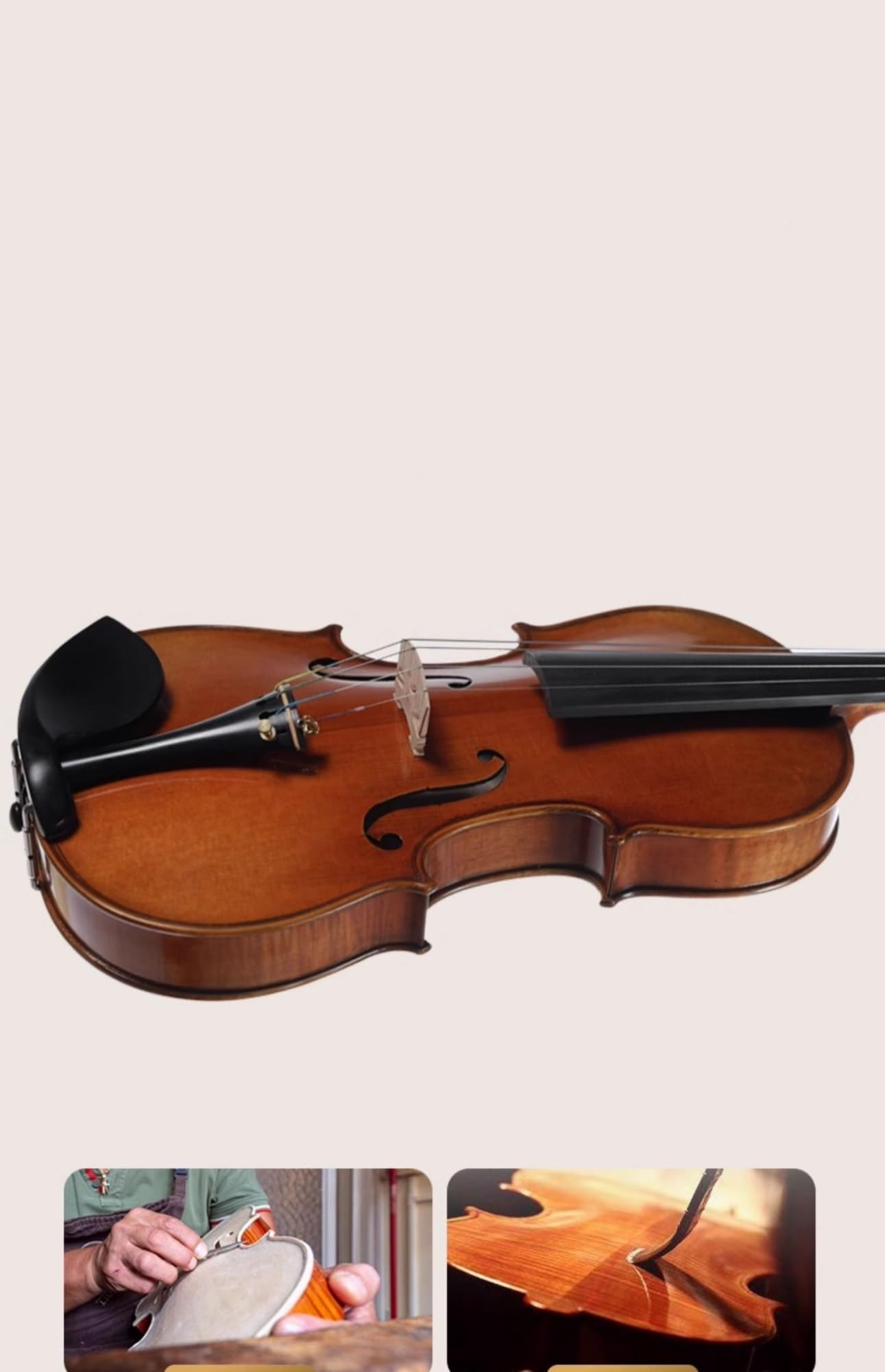 Violine Europäische Handgefertigte Violine Prüfung Erwachsene Leistung Orchester(3/4)