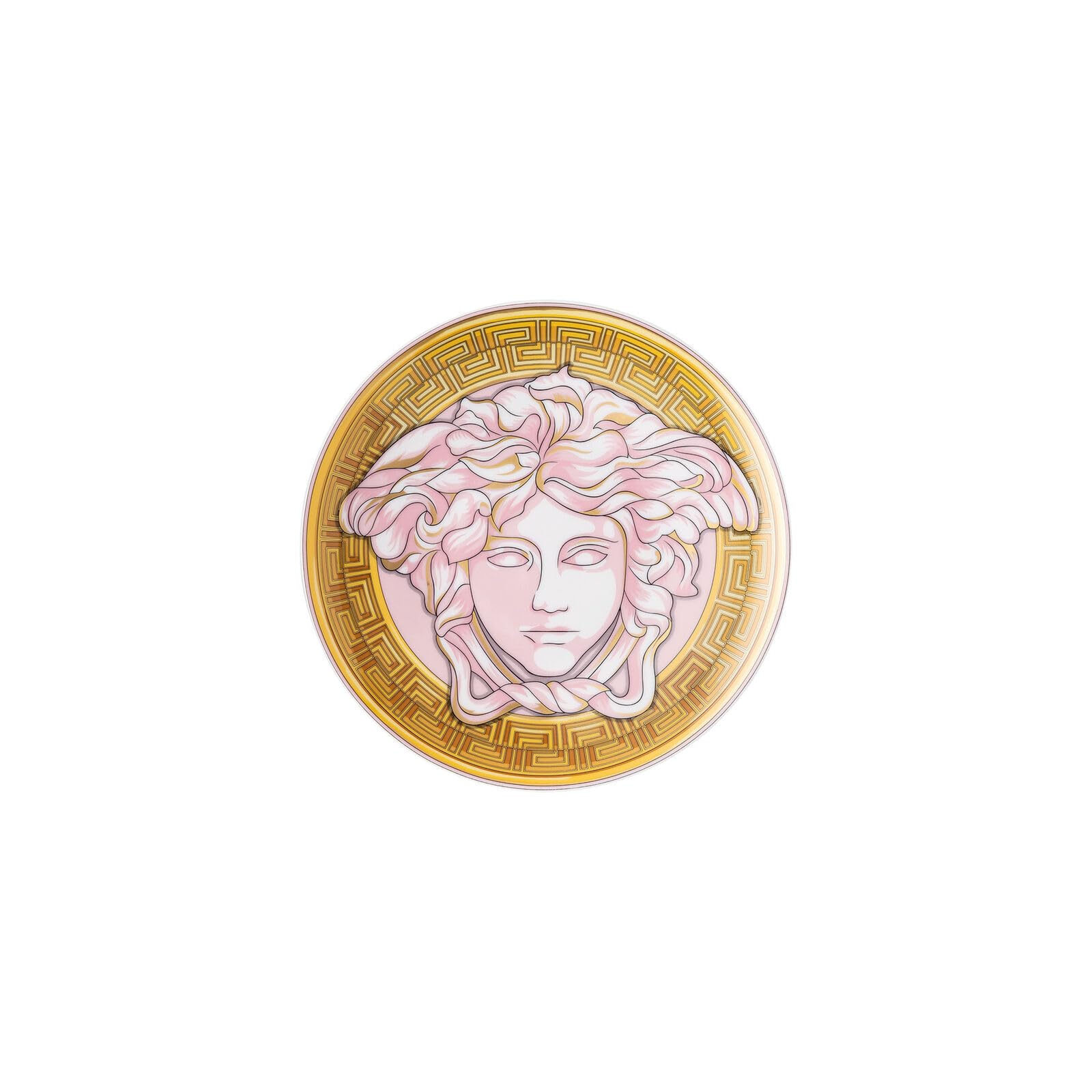Piatto Pane VERSACE Medusa Amplified Pink Coin 17cm 19335-403759-10217
