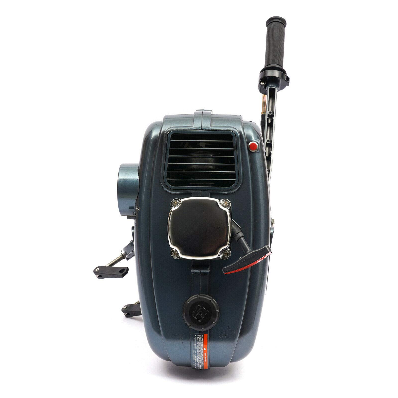 Motore Fuoribordo 2 Tempi 3.5 CV, Raffreddato Ad Acqua, Con Serbatoio Carburante, Avviamento Manuale, Per Gommone E Barca Da Pesca