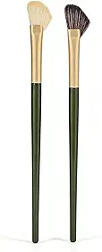 1 pincel angular de contorno de nariz, pincel de sombra de nariz em forma de leque, pincel de maquiagem macio de precisão para esculpir o nariz, definir e destacar