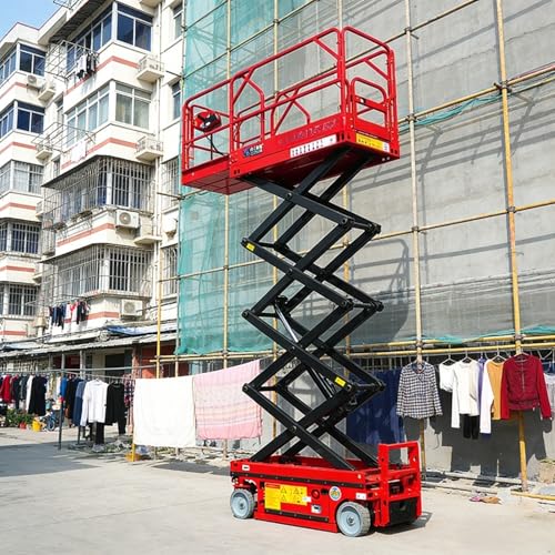 Compact Mobile Lift Platform for Workshops, Warehouses, and Narrow Aisle Operations Delivering Stable Vertical Movement and Secure Load Support