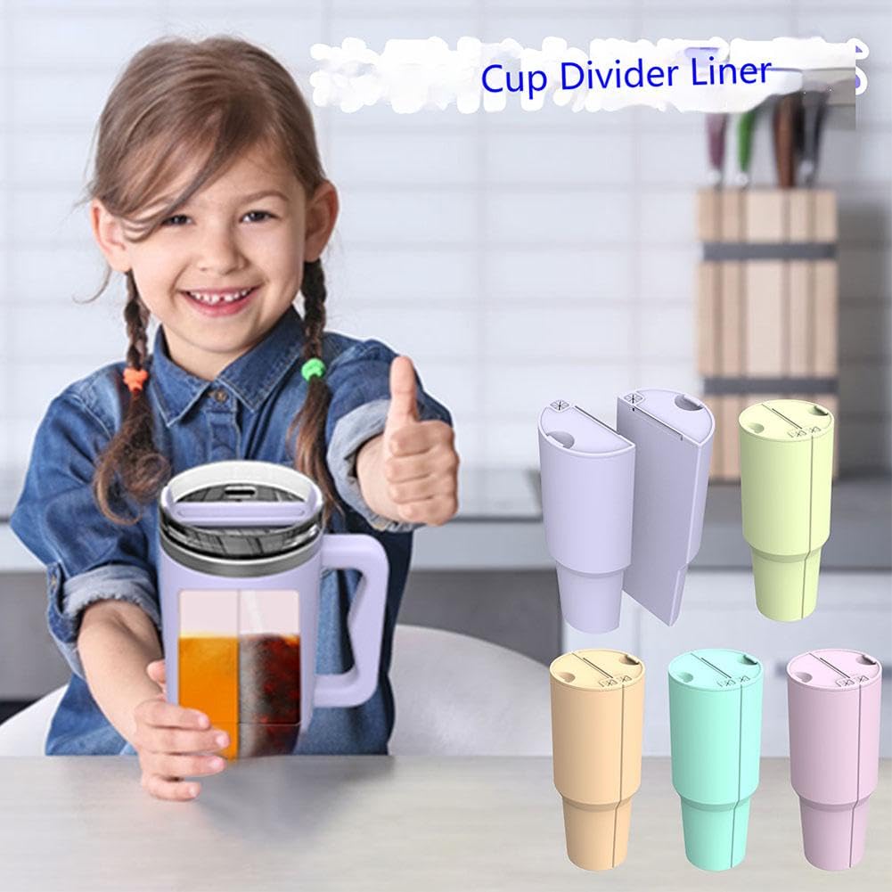 Cup 2 in 1 drinkafscheider siliconen beker voering
