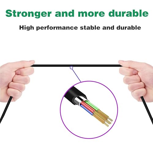 Miniatura 5 de Alitutumao Cable de repuesto Astro A40 A10 compatible con auriculares Astro A10 A40 Gaming Headset Audio Talkback Chat Cable para PS4 PC Gaming