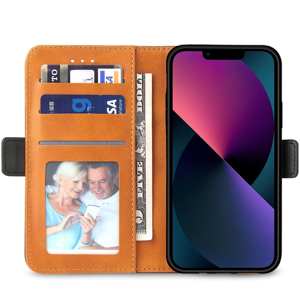 xinyunew Custodia per iPhone 13 Pro, Custodia in Pelle