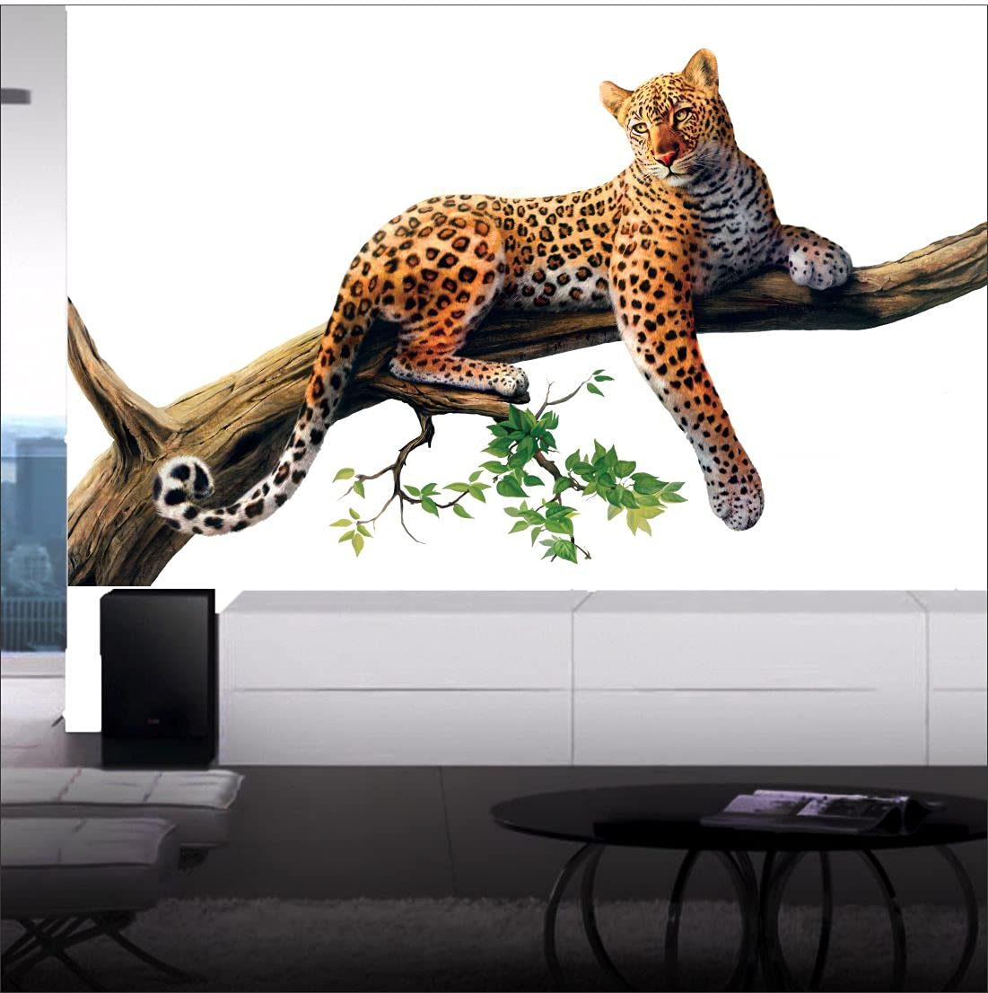WallDaddy - Self Adhesive Wall Stickers for Kids Room Decorative Items, Wall Stickers for Hall Room, Wall Decals Design Wall Sticker, Wall Decor for Living Room Pack of - 1 (Jaguar) (B0C6Y8WSSB) Amazon Price History, Amazon Price Tracker