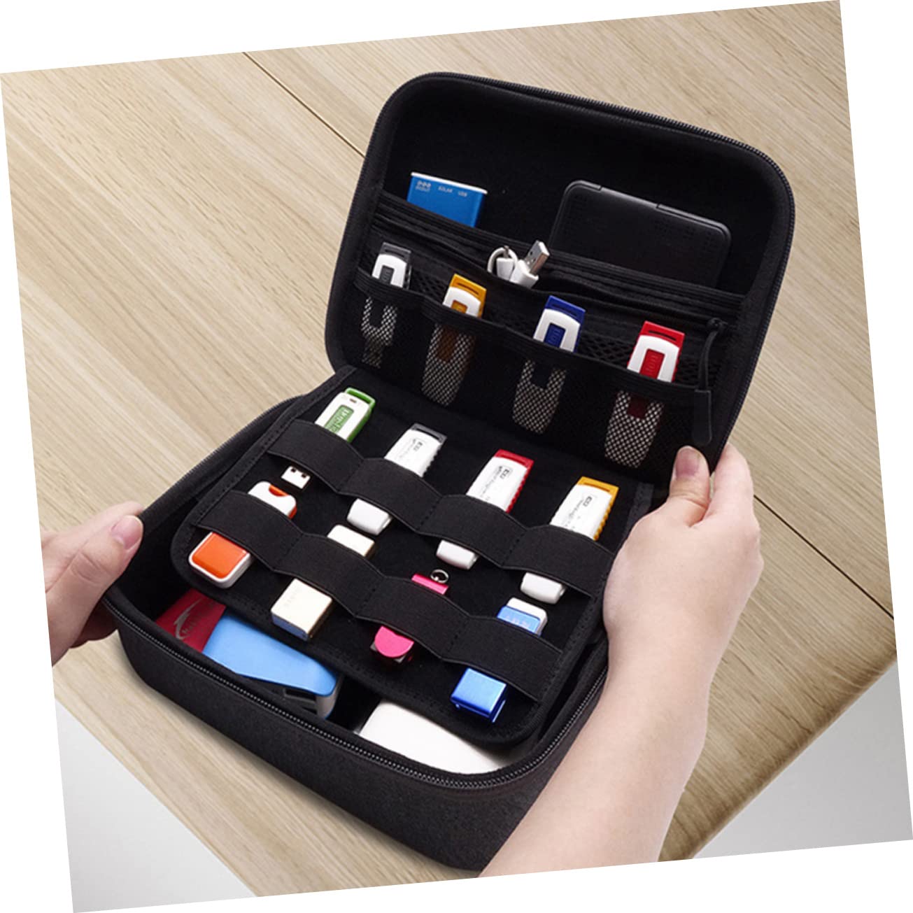 Homoyoyo Custodia Per Accessori Da Viaggio Organizer Per Cavi Da Esterno Borsa Per Organizer Elettronico