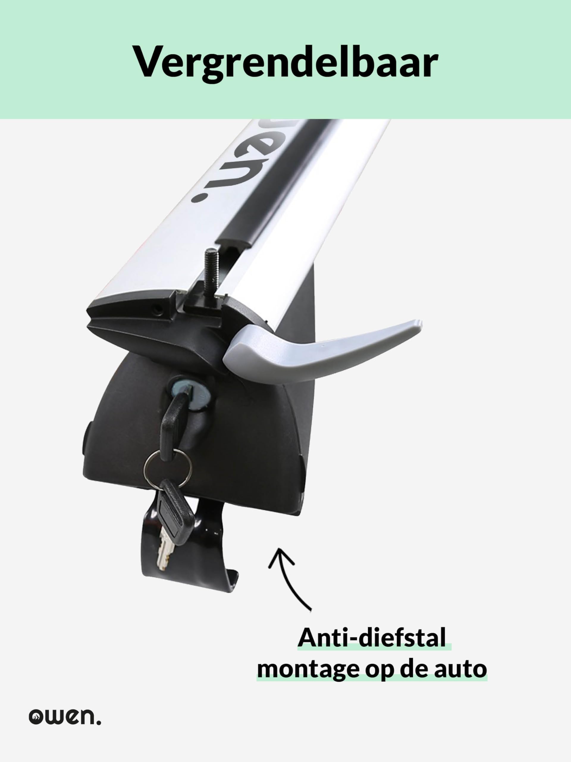 Dakdragers voor gesloten dakrails