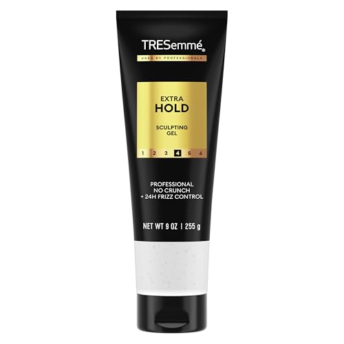 TRESemmé Extra Hold Hair Gel Alcohol-Free for 24-Hour Frizz Control and Humidity Protection 9 oz