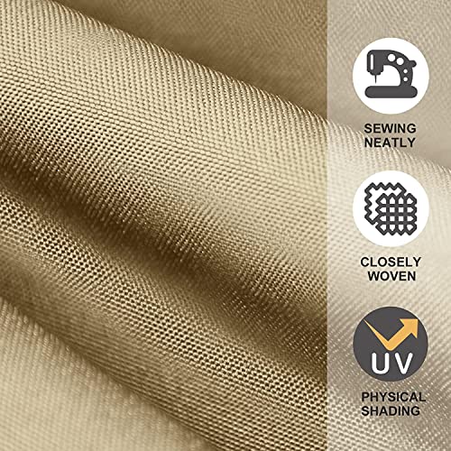 Eliteshade Usa Sunumbrella 9Ft Replacement Covers 8 Ribs Market Patio Umbrella Canopy Cover (Canopy Only) (Beige) #TOP6