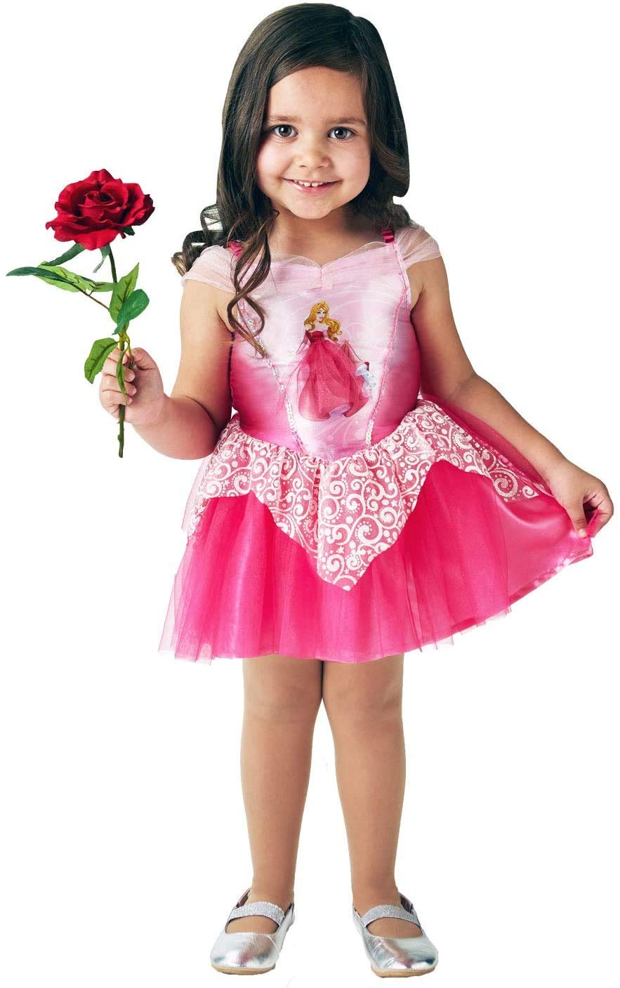 Rubie'sOfficial Licensed Princess Aurora Sleeping Beauty Princess Ballerina Book Week and World Book Day Child Costume, Toddler 2-3 Years