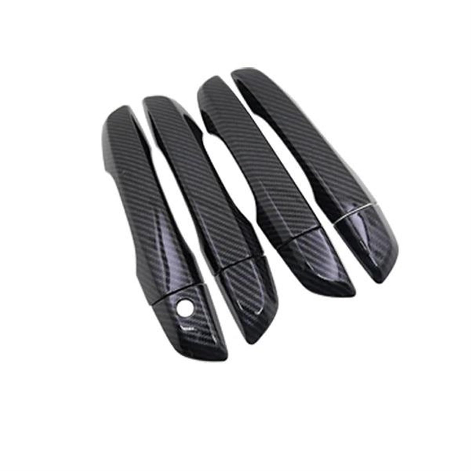 NOHEEU Car Side Door Handle Cover Decoration Sticker for Civic 10 FC FK FC1 FC2 FC5 FK4 FK7 2016-2019(Style 1)