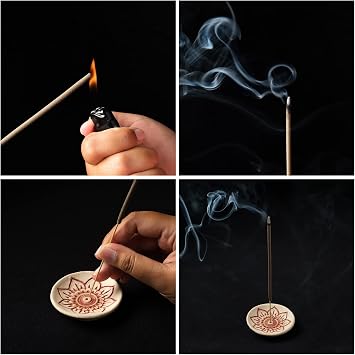 Jembrana Incense Sticks Variety Pack 6 Scents (144 Sticks Total) | 24 Sticks Each, Lotus (Padma), Sandalwood, Gardenia, Maha Triloka, Raja Harum & Dewi Sai (Amber)