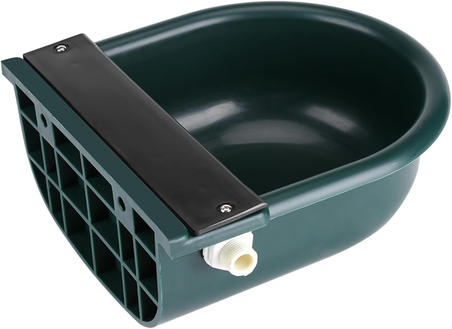 Automatic Valve Water Trough Livestock Drinking Bowl Horse Cattle Sheep Green 4L