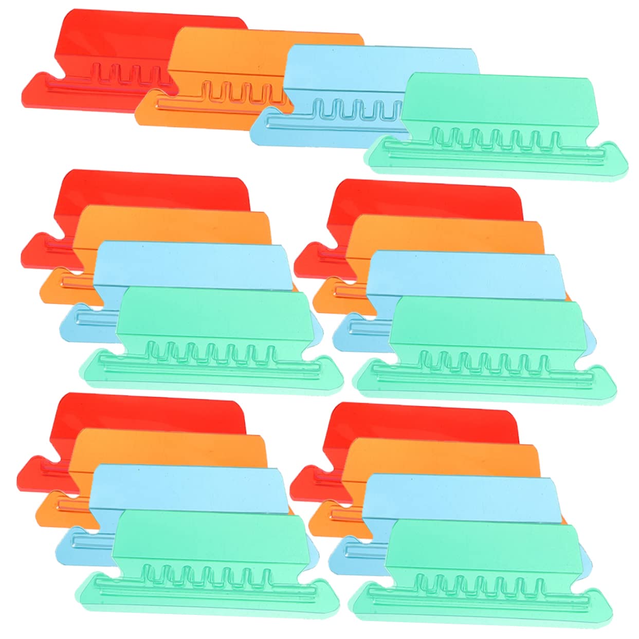 NUOBESTY 160pezzi Linguette Colorate Per Cartelle Appese Con Inserti Per Ufficio e Scuola Etichette Per Classificazione Documenti Facili Da Utilizzare Per Archiviazione e Organizzazione