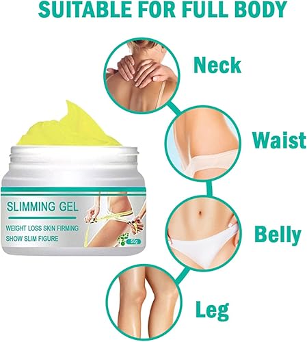Miniatura 4 de Crema adelgazante, crema para quemar grasa, ombligo, brazo, vientre, jengibre, pérdida de peso, reafirmante de la piel, gel de masaje hidratante