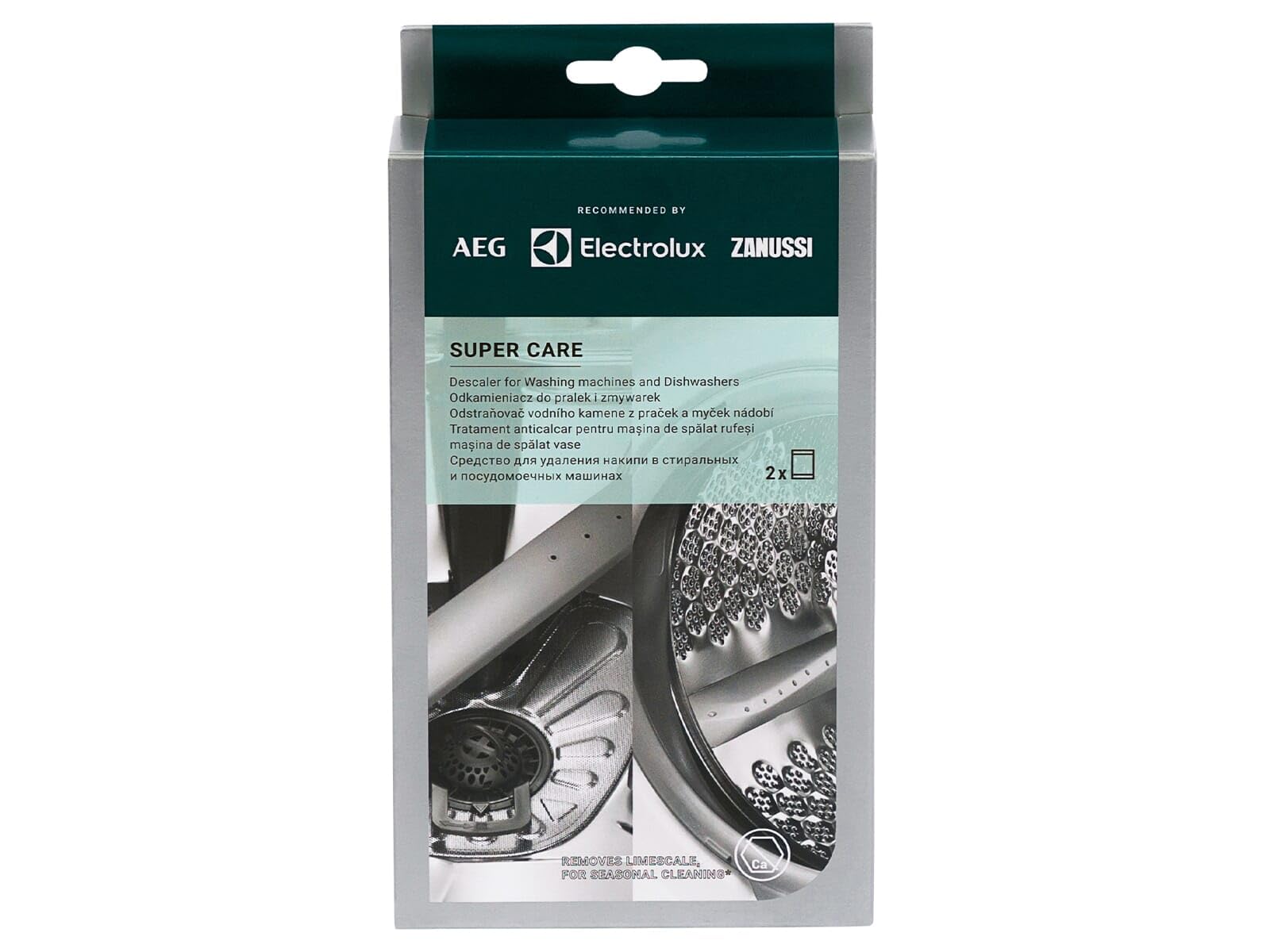 Detartrant super care pour lave linge et lave vaisselle Aeg 902980442