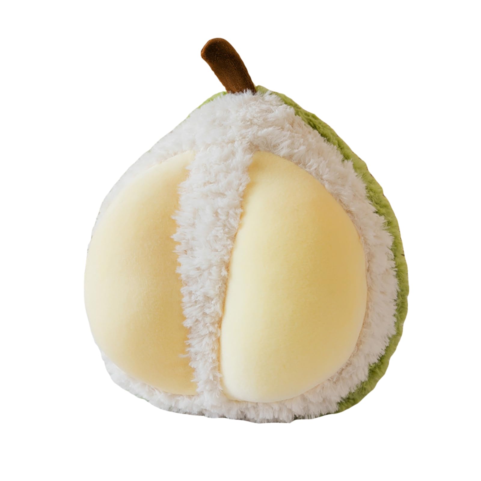 Peluche, Peluche di frutta da 25 cm, morbido cuscino ananas e zucca con(Durian)